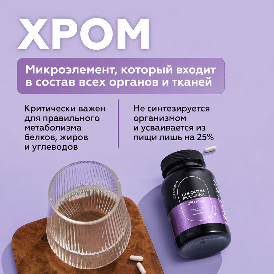 Хром пиколинат 60 капсул